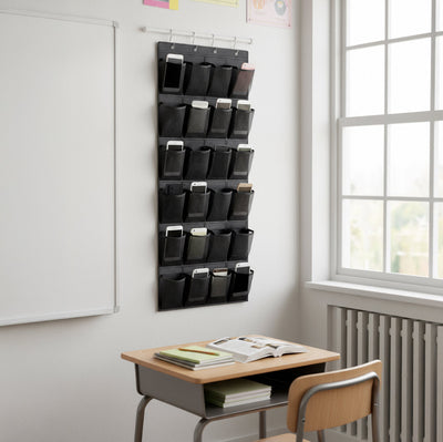 Mobilhotell for skole (24 lommer)