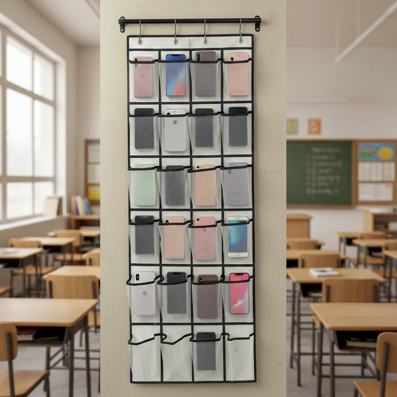 Mobilhotell for skole (24 lommer)