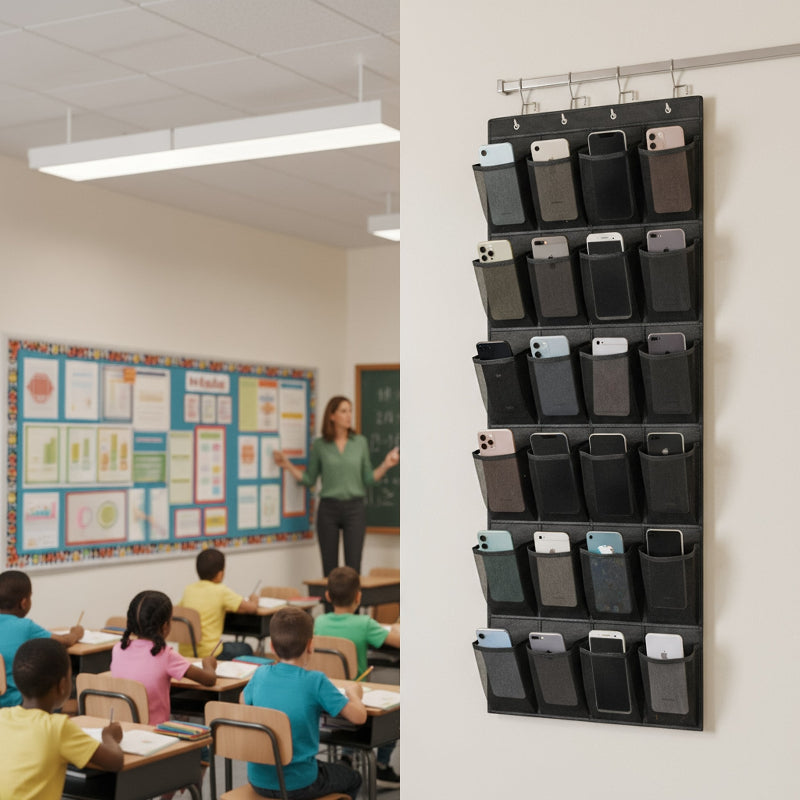 Mobilhotell for skole (24 lommer)