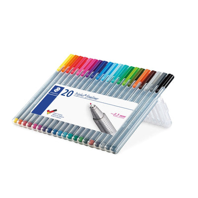 Fineliner Penner STAEDTLER Triplus Etui (20-PK)