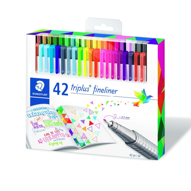 Fineliner penner STAEDTLER Triplus (42-PK)