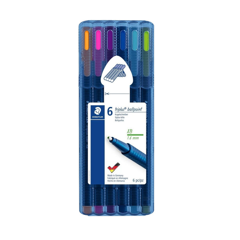 Kulepenner STAEDTLER Triplus Ball XB (6-PK)