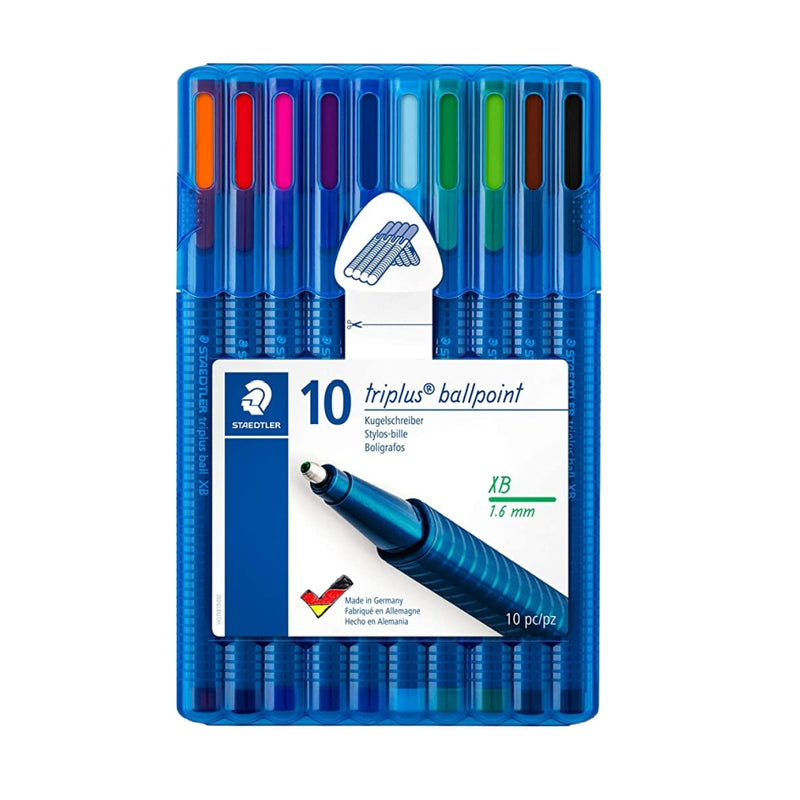 Kulepenner STAEDTLER Triplus XB (10-PK)