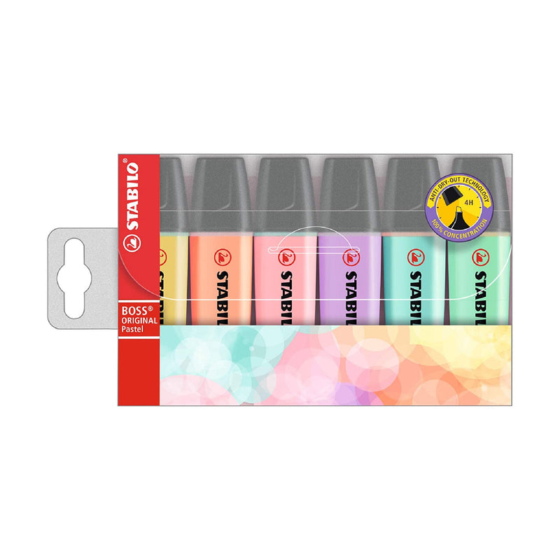 Markeringstusjer Stabilo Boss Original Pastel (6-pk)