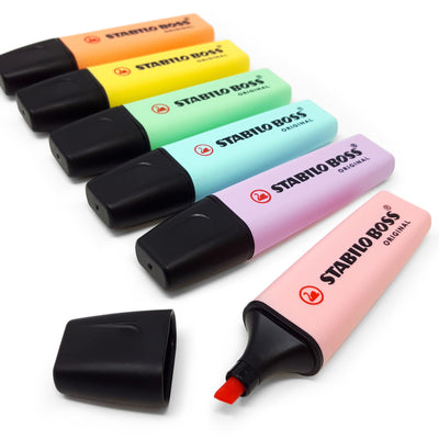 Markeringstusjer Stabilo Boss Original Pastel (6-pk)