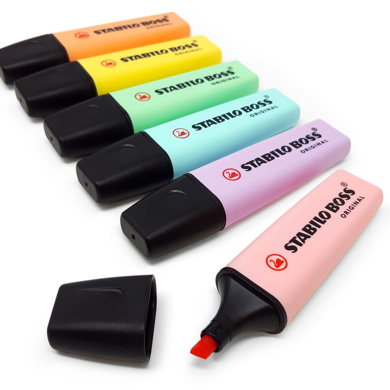 Markeringstusjer Stabilo Boss Original Pastel (6-pk)